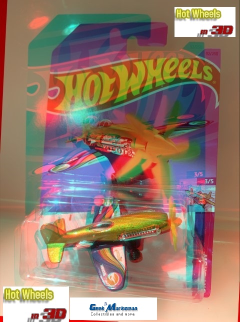 Hot Wheels Mad Propz Gold #92 - 2023 Sky Show - Treasure Hunt 3D